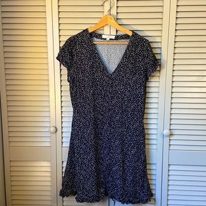 ♣️ NWOT - Loft spotted mini dress - Size 12